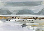 Lofoten, Aquarel, 25x34cm